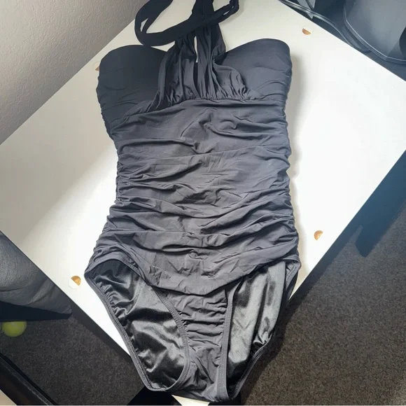 Victoria’s Secret Swim Crossover Halter One Piece - Picture 2 of 7